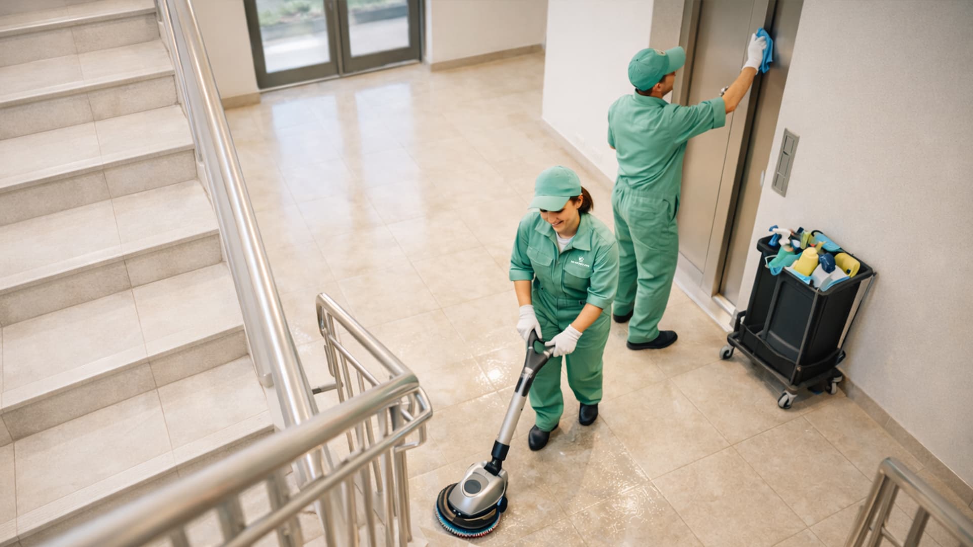 Treppenhausreinigung